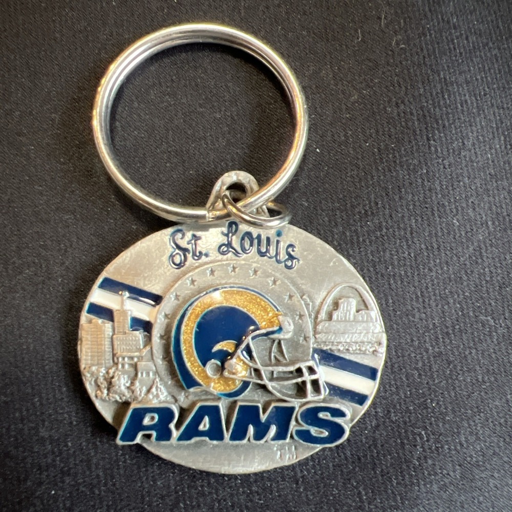 St Louis Rams‎ vintage 1997 football keychain